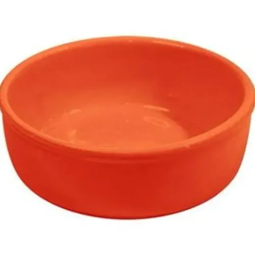 ظرف سرامیکی ساده برند لونا نارنجی